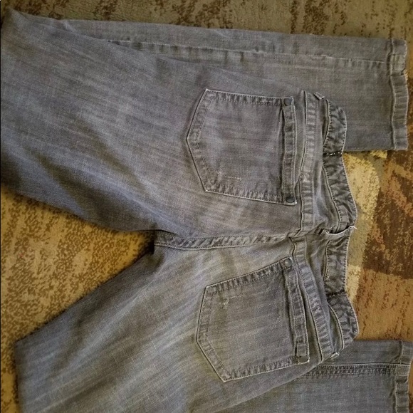 Free people charcoal gray jeans size 30 - Picture 3 of 5